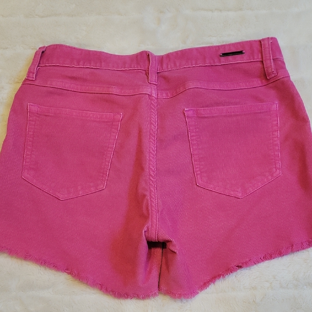 Carve Designs Pink Stretch Coururoy Shorts - Picture 3 of 5